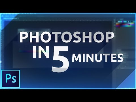 Learn Photoshop in 5 MINUTES! Beginner Tutorial
