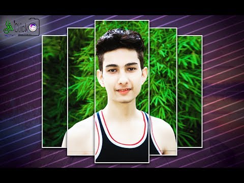 Photoshop tutorials | put picture in psd template (Frame 5)