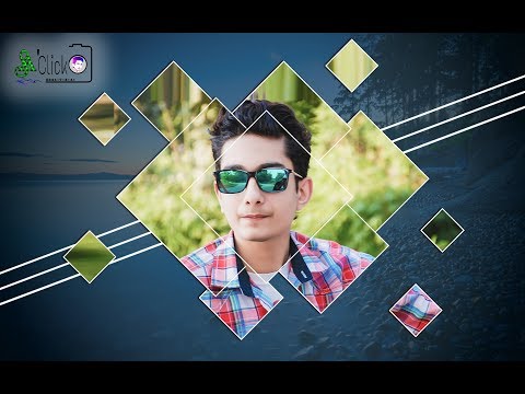 Photoshop tutorials | How to Edit photo frame in Photoshop (Frame 3)