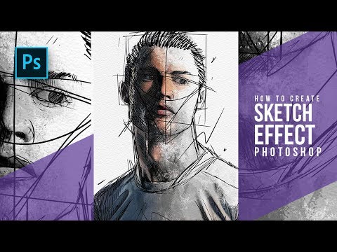 How to Create Portrait Sketch Effect in Photoshop - Photoshop Tutorials