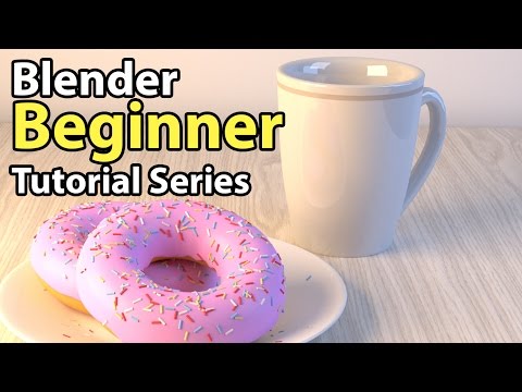 Blender Beginner Tutorial - Part 1: User Interface