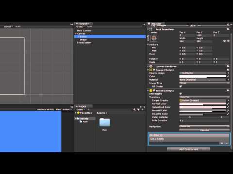 UI Events and Event Triggers - Unity Official Tutorials