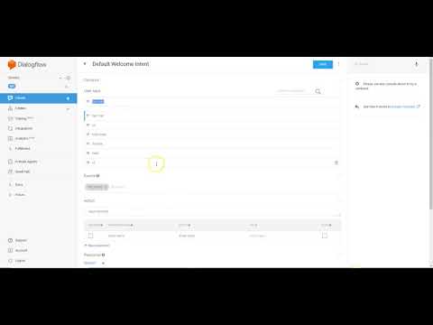 Dialog Flow Tutorial - Understanding the Basics of Intents - AI Integration into your Business