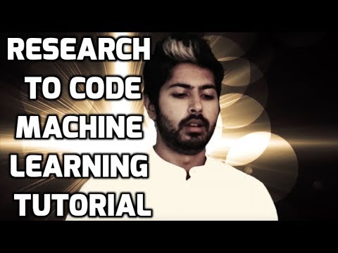 Research to Code - Machine Learning tutorial