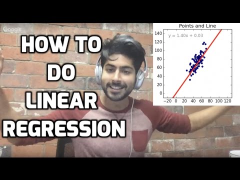 Linear Regression Machine Learning (tutorial)